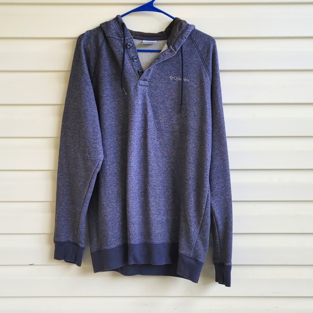 Columbia blue hoodie size large